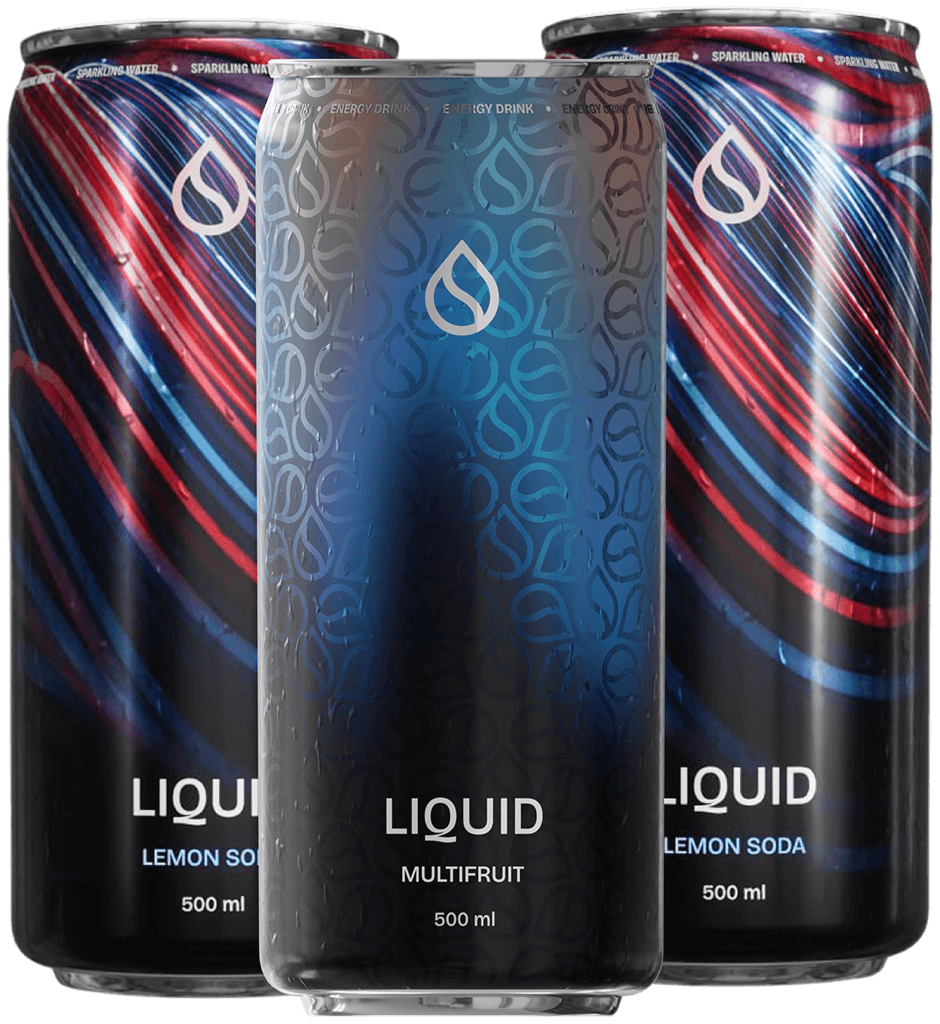 Liquid collaborations — Lemon Soda cans